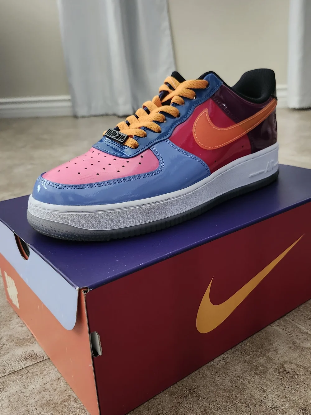DV 5255-200 Undefeated x Nike Air Force 1 Low 